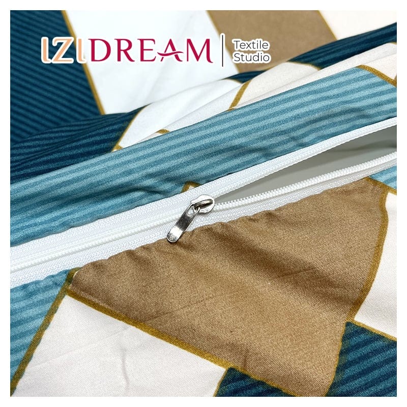 Двоен спален комплект от микросатен Бари