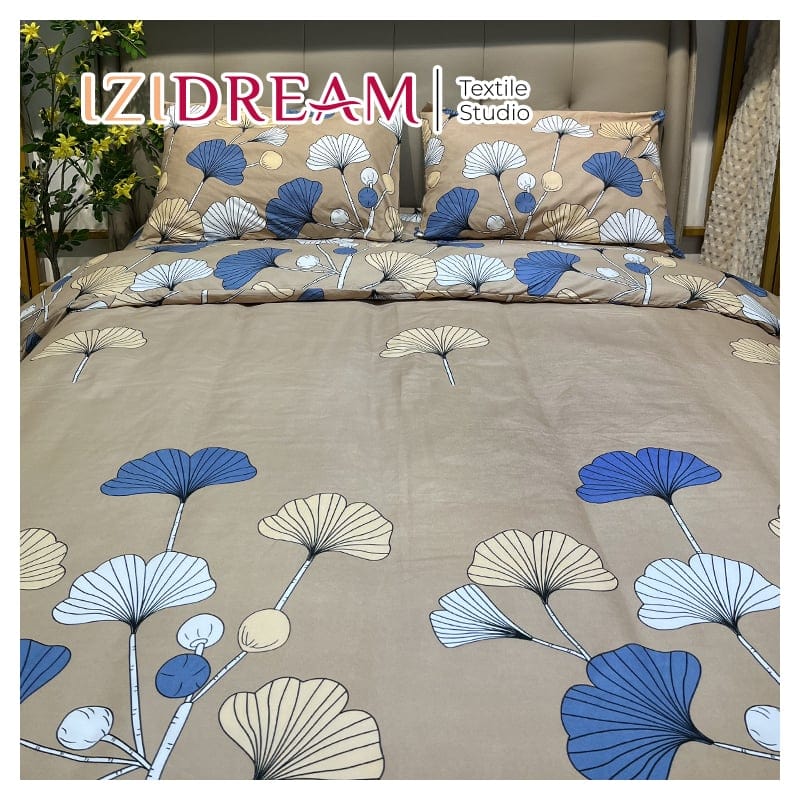 Двоен спален комплект от микросатен Валео