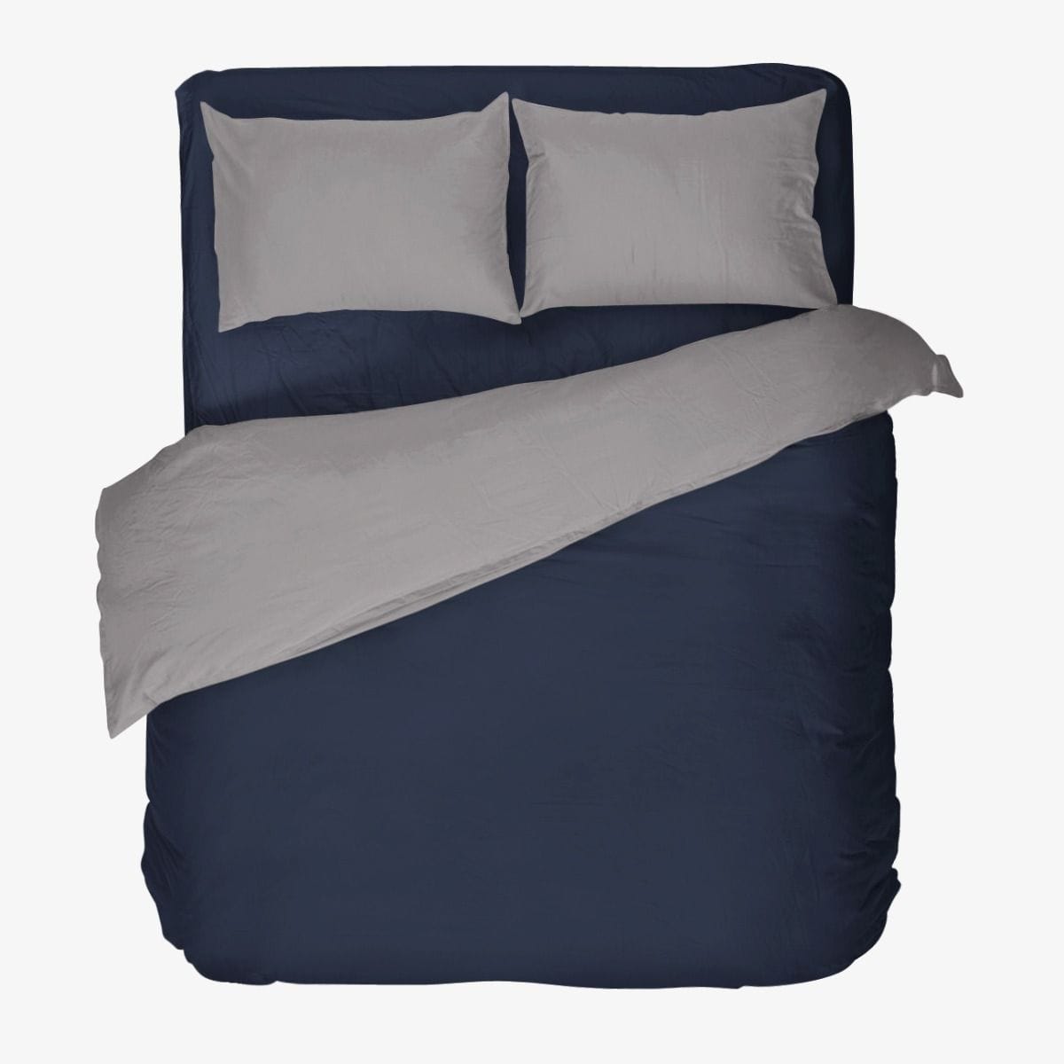 Двулицево спално бельо ДЕНИМ, 4 части, 100% Памук ранфорс
