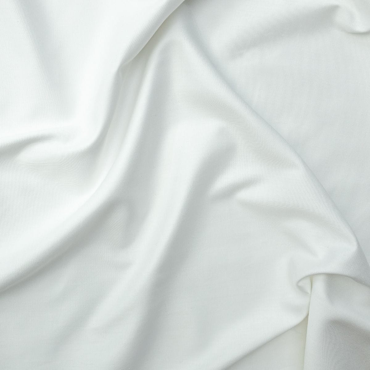 Едноцветна Калъфка за възглавница БЯЛА с борд 100% Памук Ранфорс, 50/70