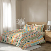 Спално бельо ХЕПИ, 100% Памук Ранфорс, 4 части