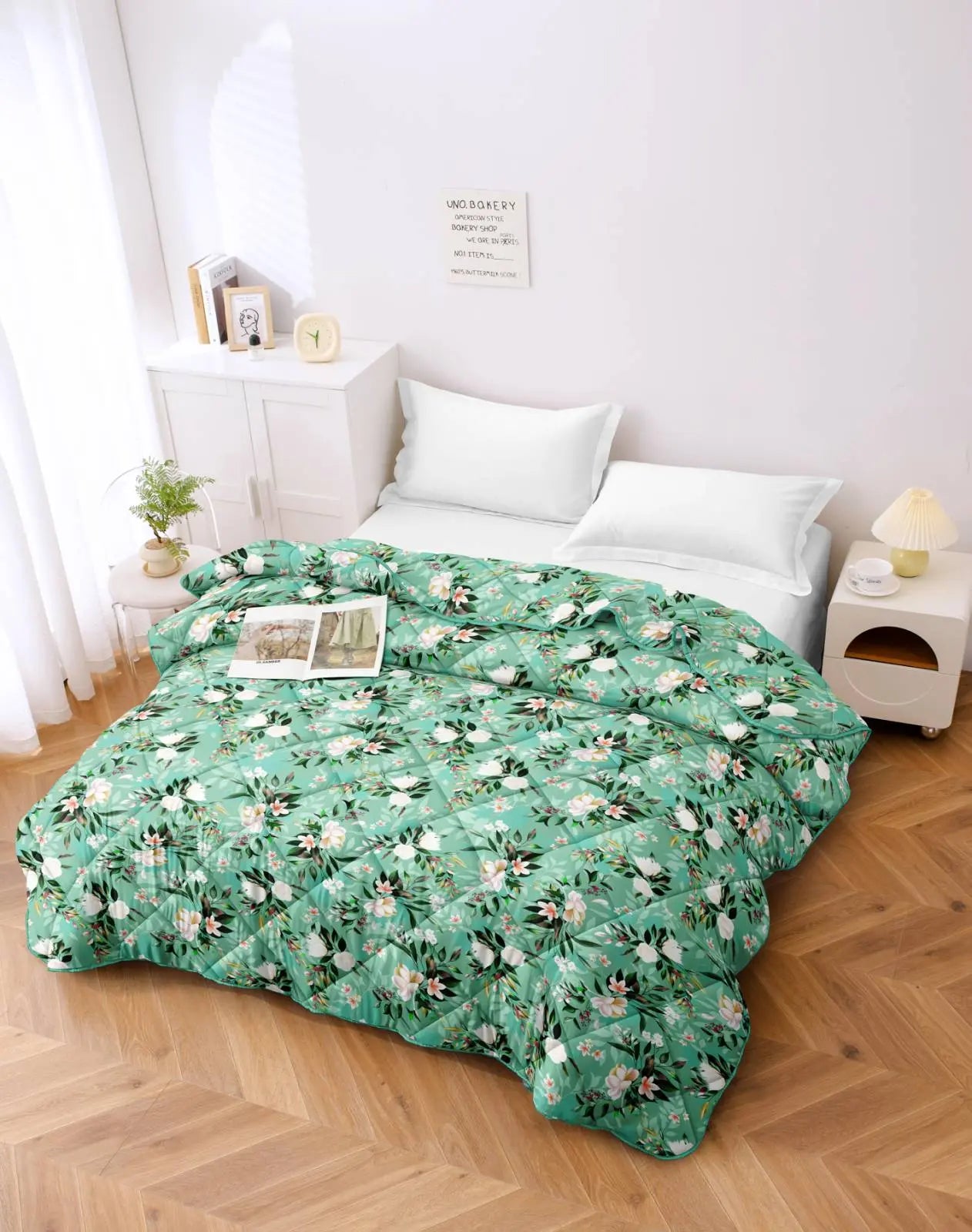 Зимна олекотена завивка за спалня 200/210см. Бела Izidream