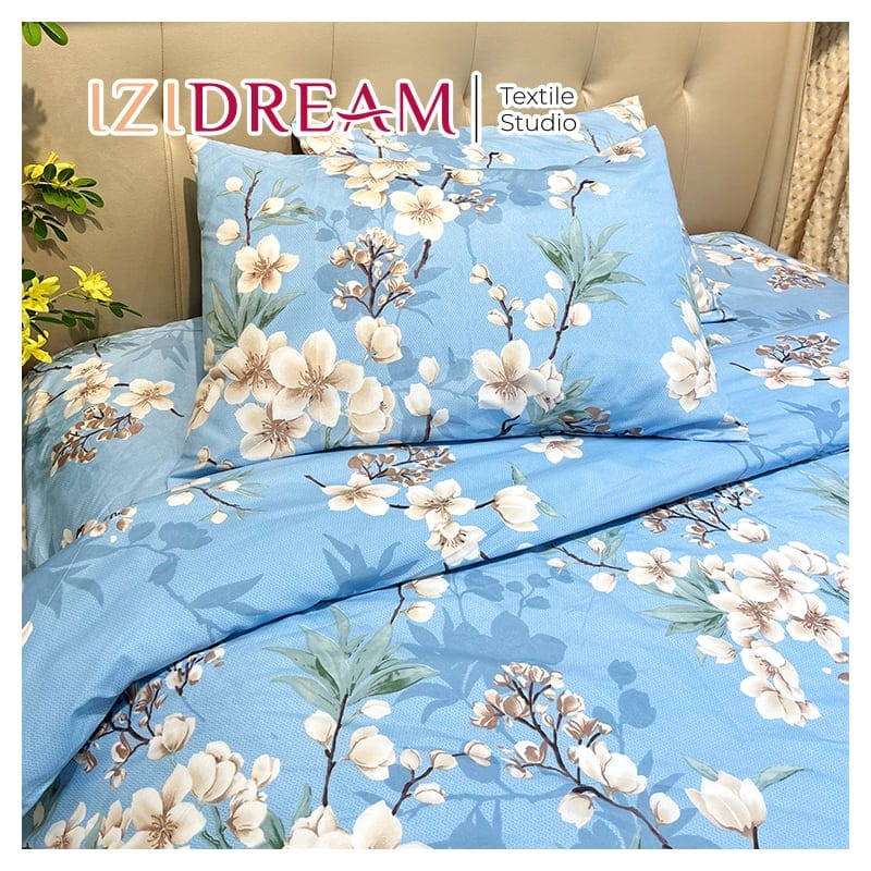 Двоен спален комплект от микросатен Амелия