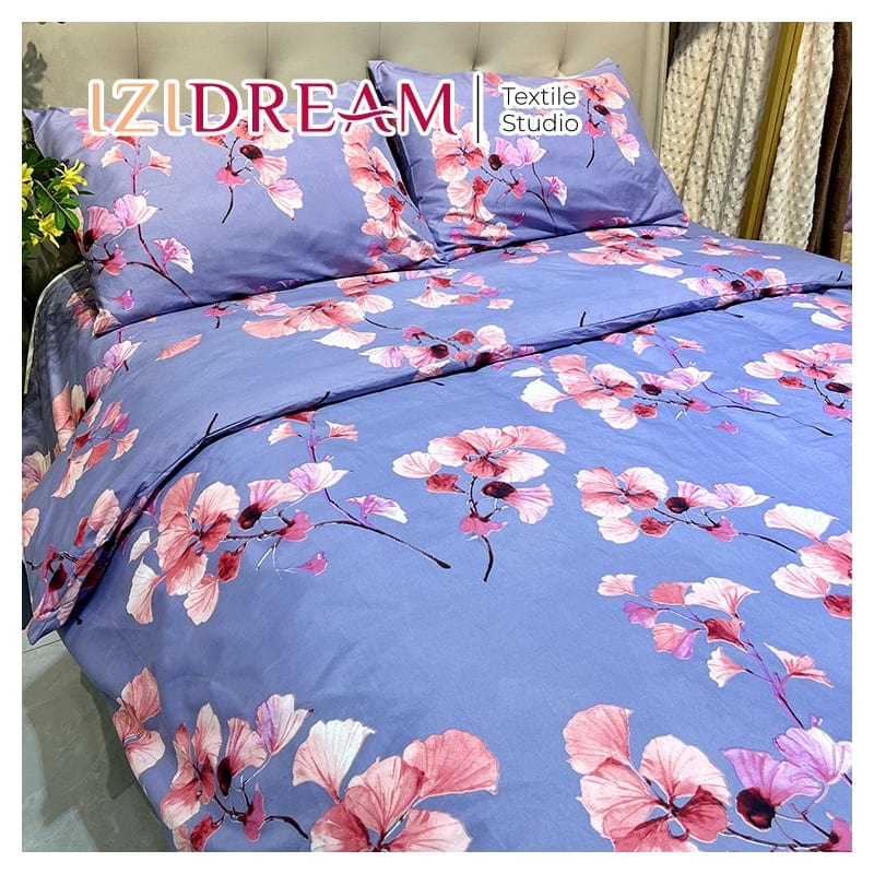 Двоен спален комплект от микросатен Арлет