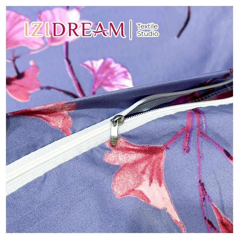 Двоен спален комплект от микросатен Арлет