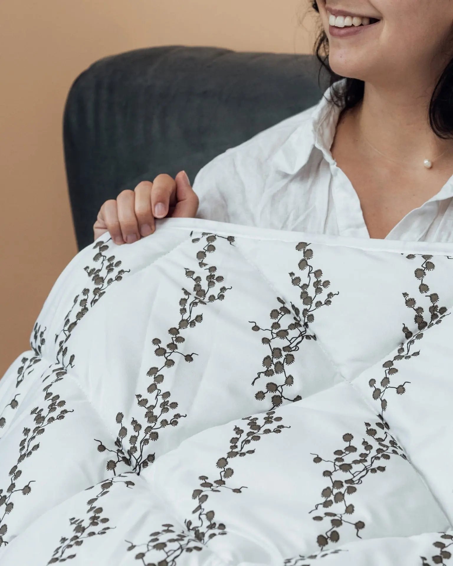 Олекотена зимна завивка Хюга Клонки 200/210 см Wesleep