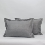 Комплект 2 бр. декоративни калъфки за възглавници 50/70 см. Куин Сиво Izidream