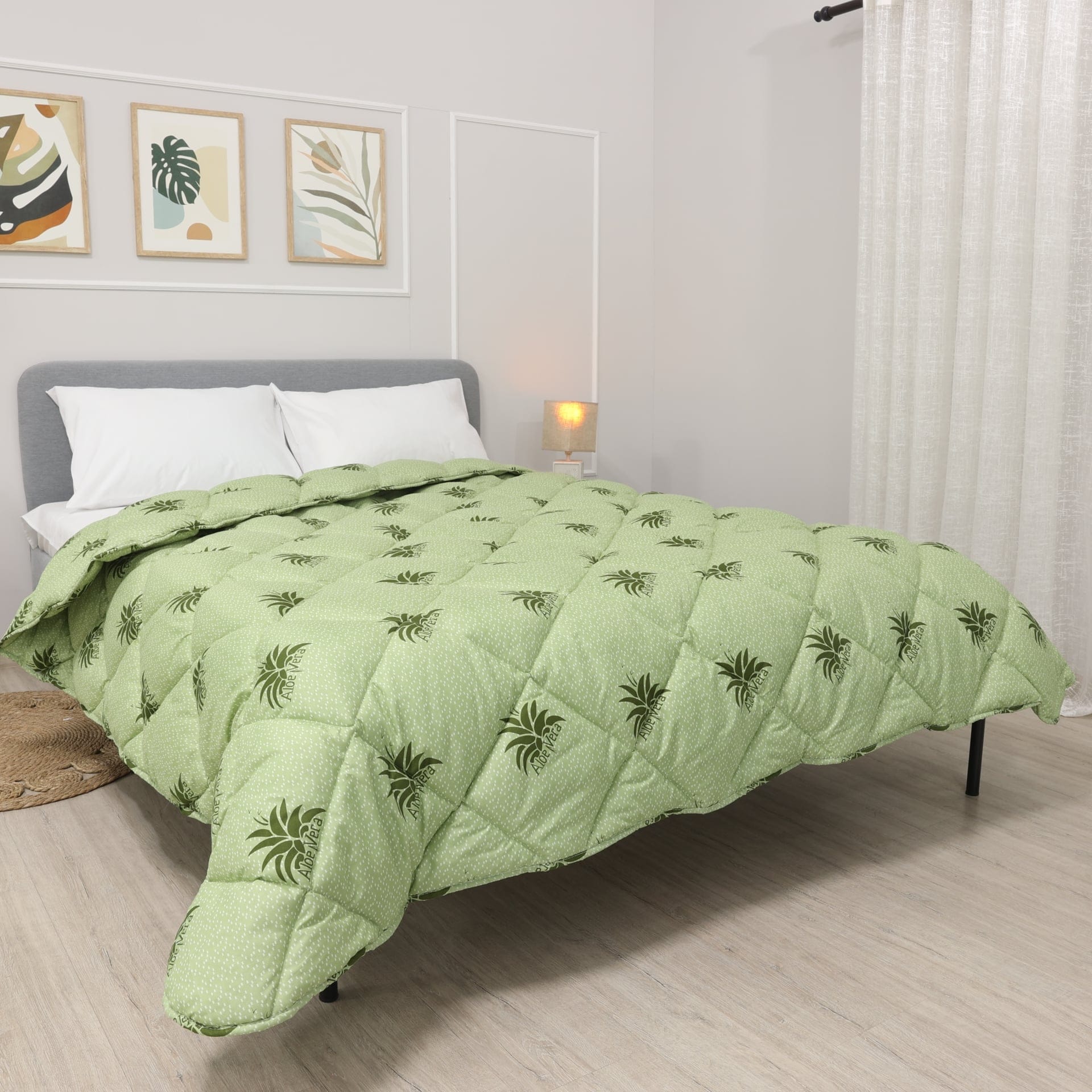 Лятна олекотена завивка за спалня Алое 200/210 см.