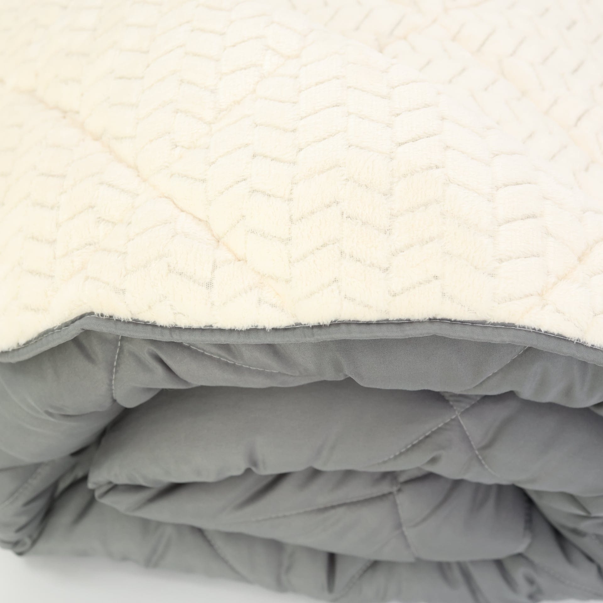 Олекотена завивка шерпа Коузи Графит 200/210см