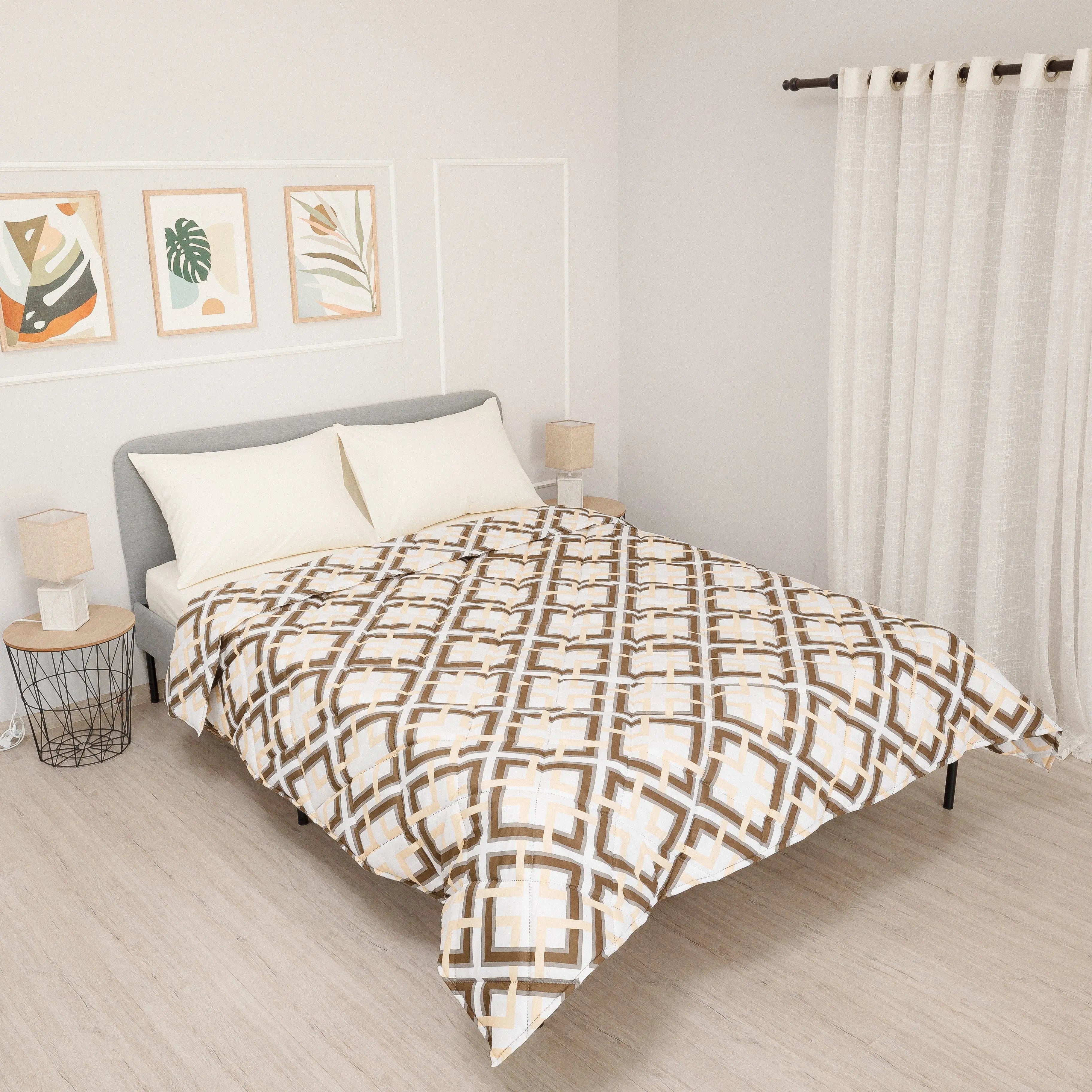 Двоен спален комплект с олекотена завивка Жасмин 180/210см Izidream