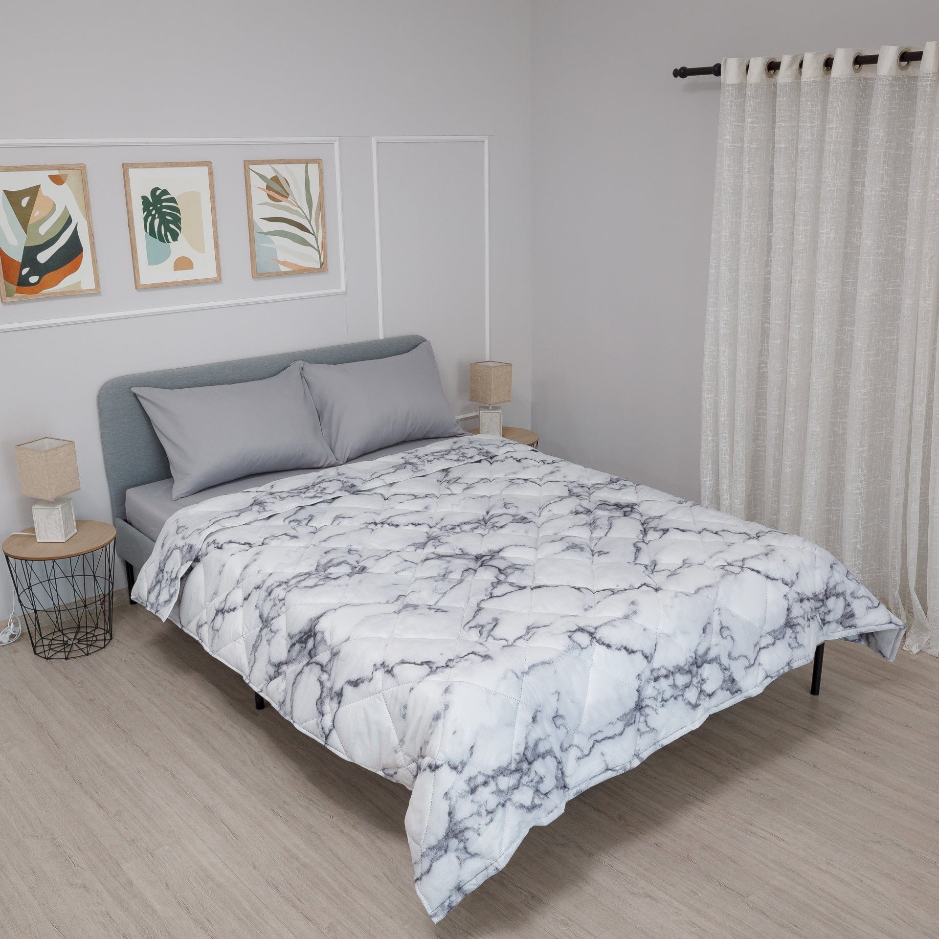 Двоен спален комплект с олекотена завивка Шарлот 180/210см