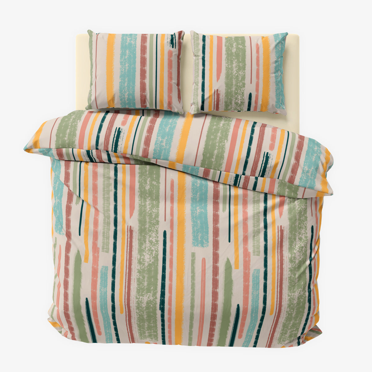 Спално бельо ХЕПИ, 100% Памук Ранфорс, 4 части