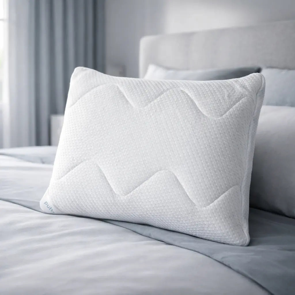 Регулируема възглавница със силиконов пух puh.