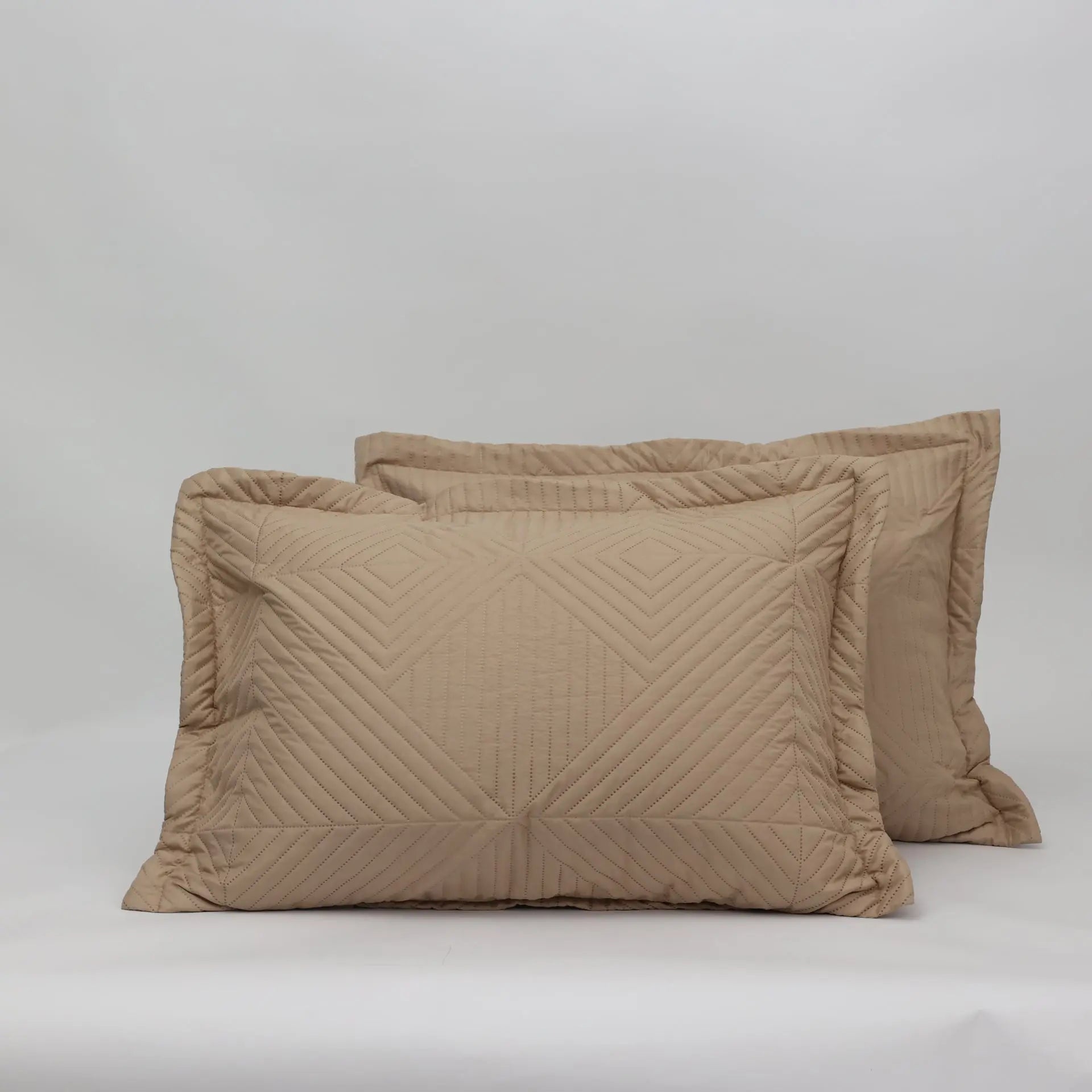 Комплект 2 бр. декоративни калъфки за възглавници 50/70 см Куин Капучино Izidream