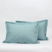 Комплект 2 бр. декоративни калъфки за възглавници 50/70 см. Куин Светло синьо Izidream