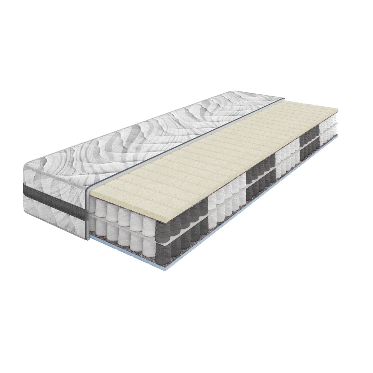 ДВУЛИЦЕВ МАТРАК ДУО ПОКЕТ 24СМ - БЛЯН