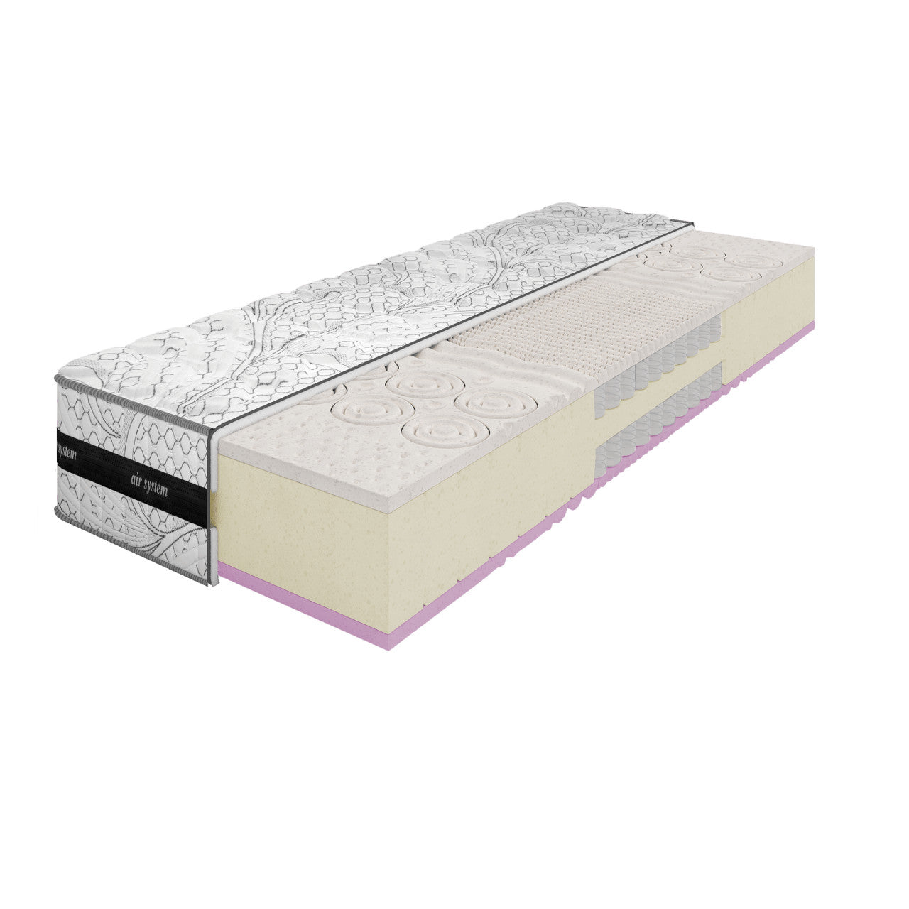 ДВУЛИЦЕВ МАТРАК ХИБРИД ГРАНДЕ 28СМ - БЛЯН