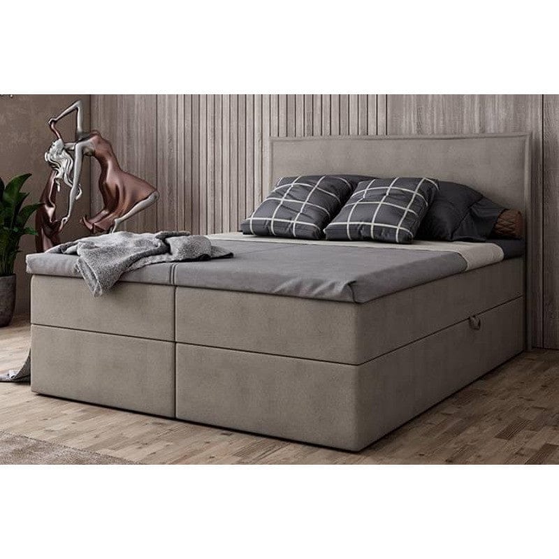 СПАЛНЯ БОКССПРИНГ БАЛИ - BEIGE - MATTRO