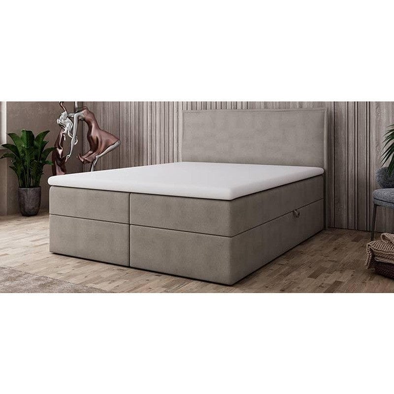 СПАЛНЯ БОКССПРИНГ БАЛИ - BEIGE - MATTRO