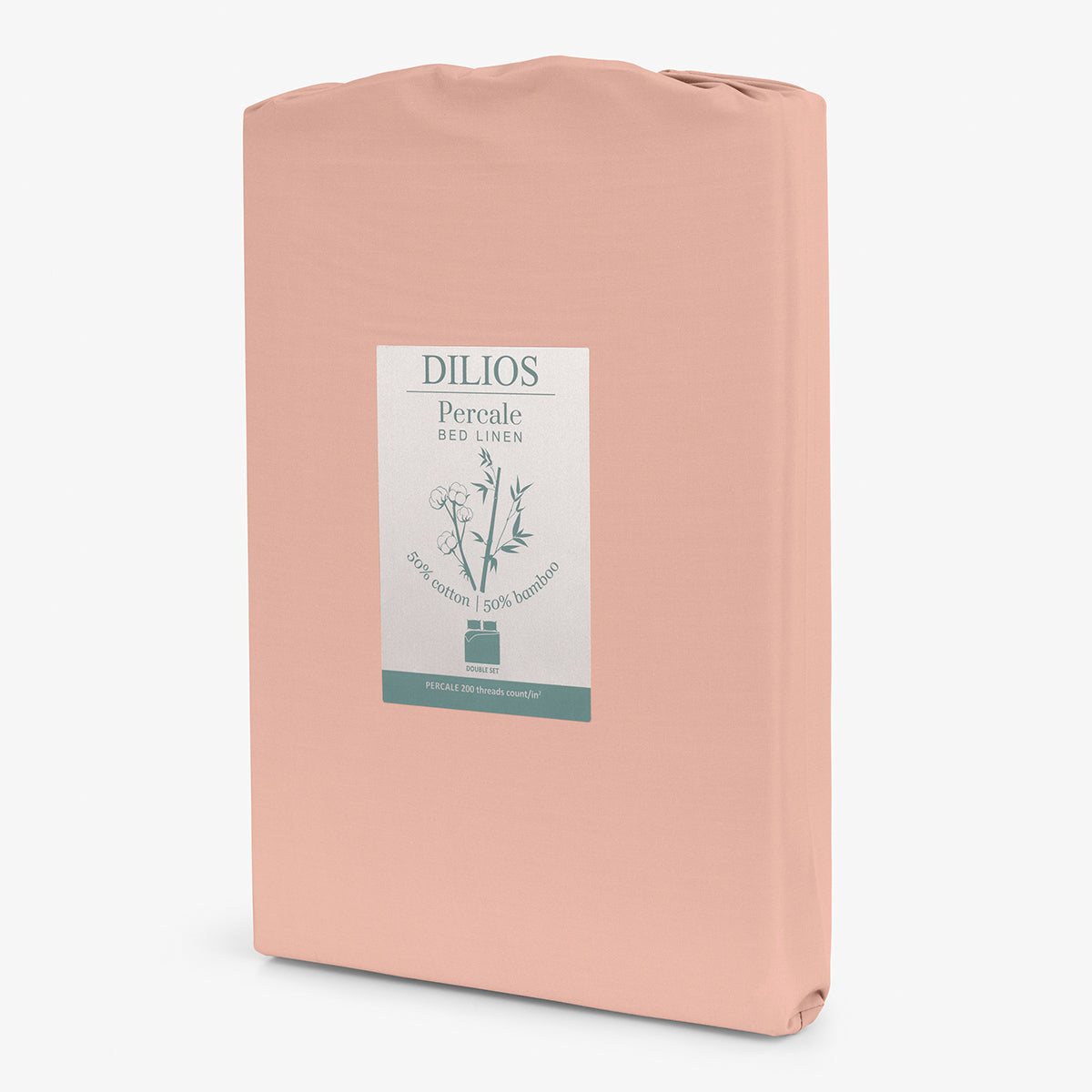 Спално бельо ПЕРКАЛ ПРАСКОВА, 3 части