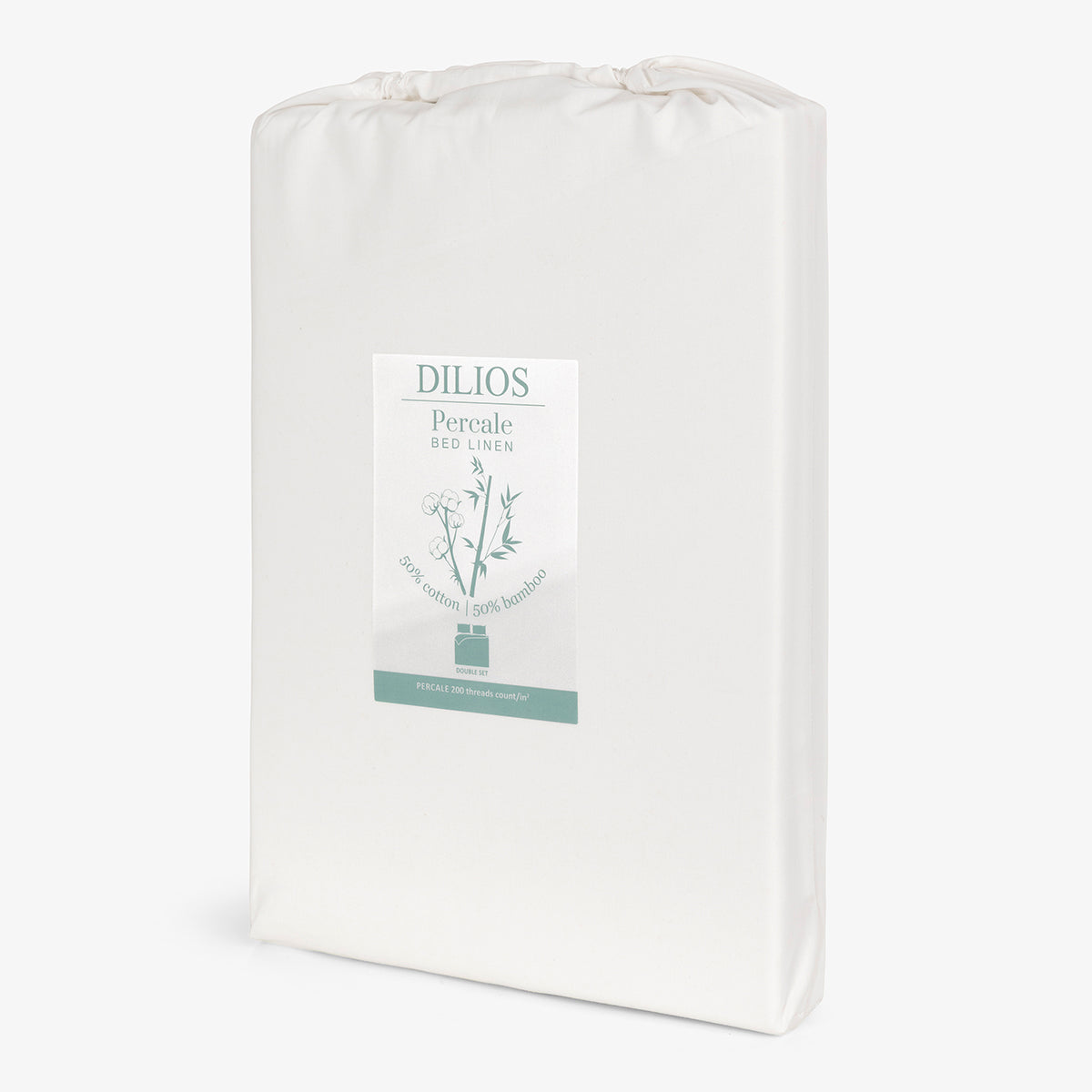 Спално бельо ПЕРКАЛ БЯЛО, 3 части