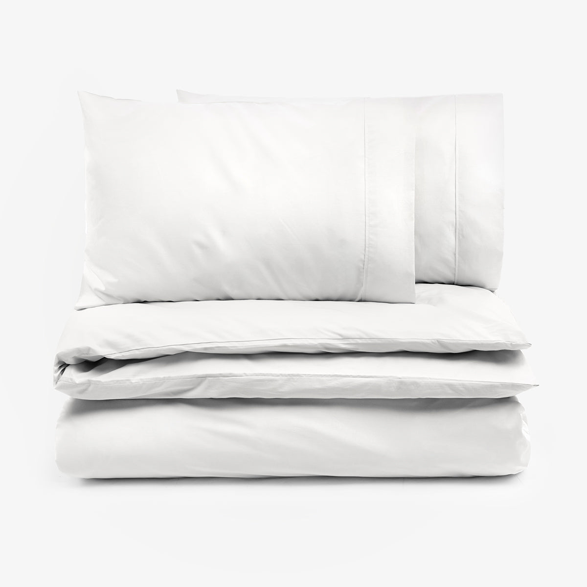 Спално бельо ПЕРКАЛ БЯЛО, 3 части