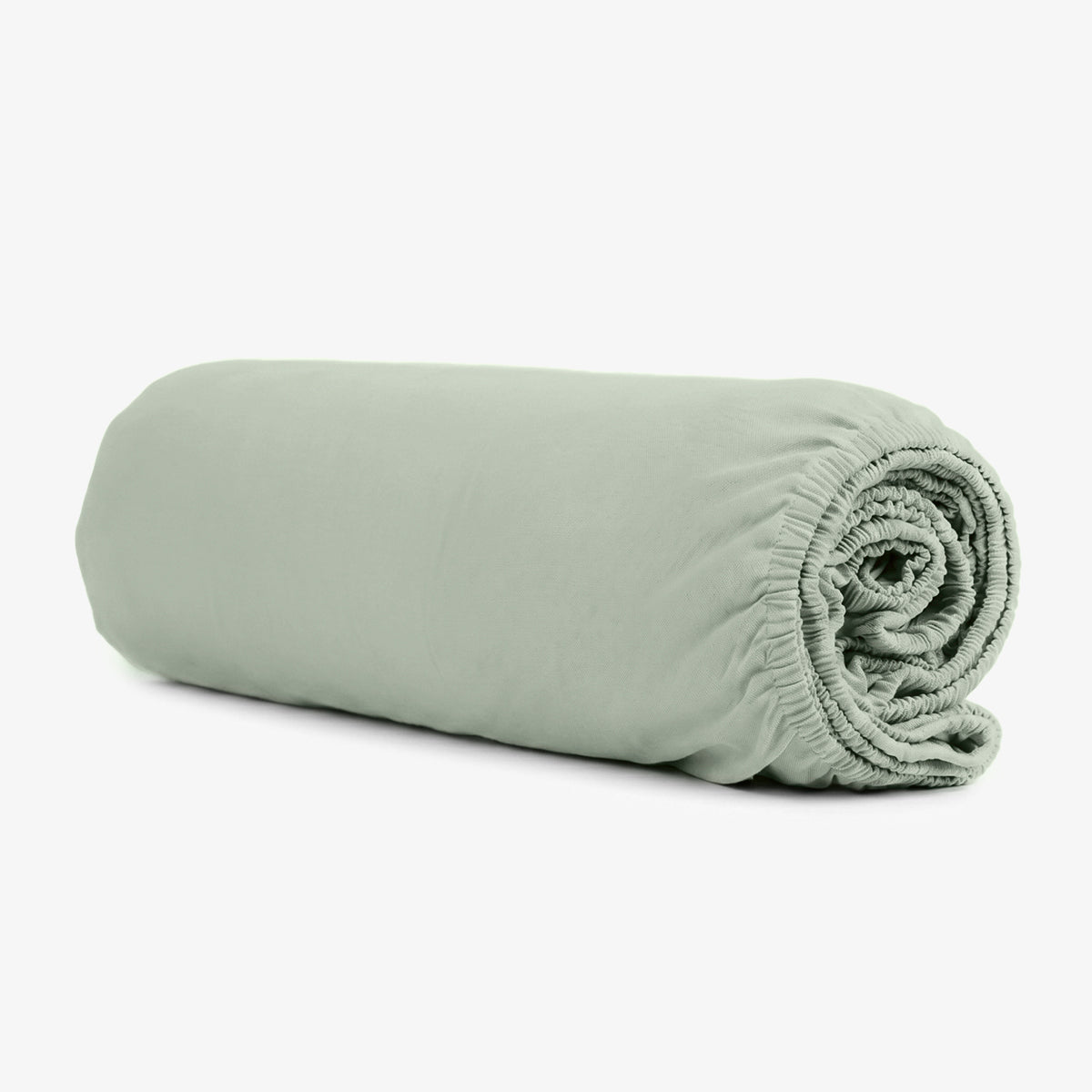 Чаршаф с ластик НЕФРИТ ЗЕЛЕН, 100% памук ранфорс, 200/200/25 см