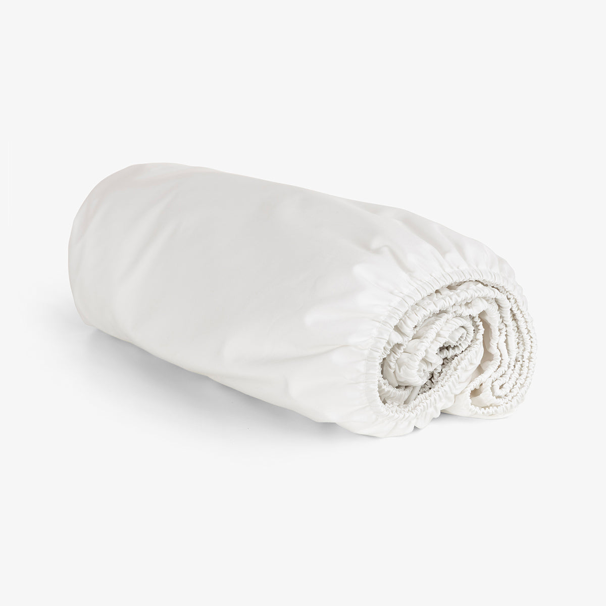 Чаршаф с ластик БЯЛО ПЕРКАЛ, 180/200/30