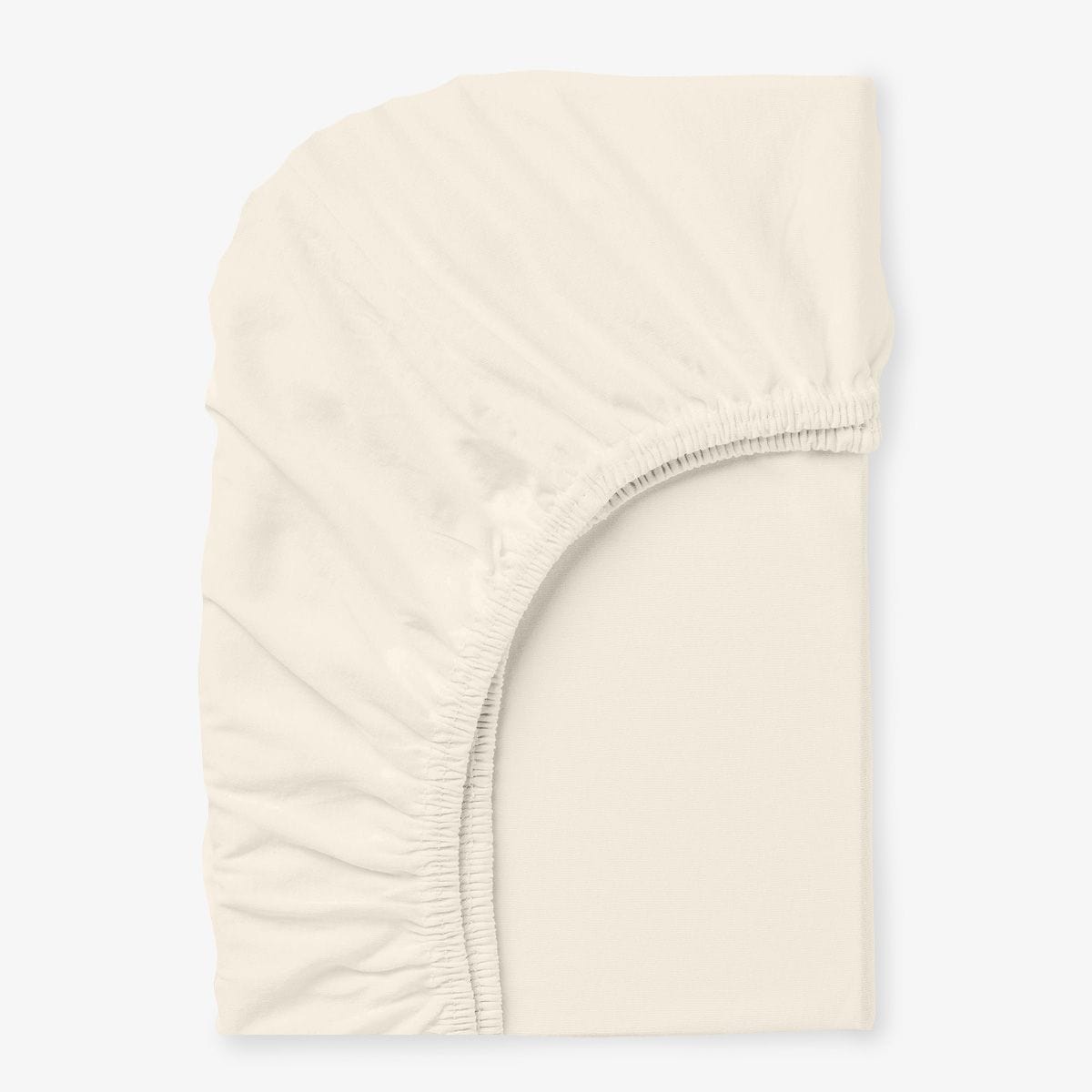 Чаршаф с ластик БЯЛ, 100% Памук ранфорс