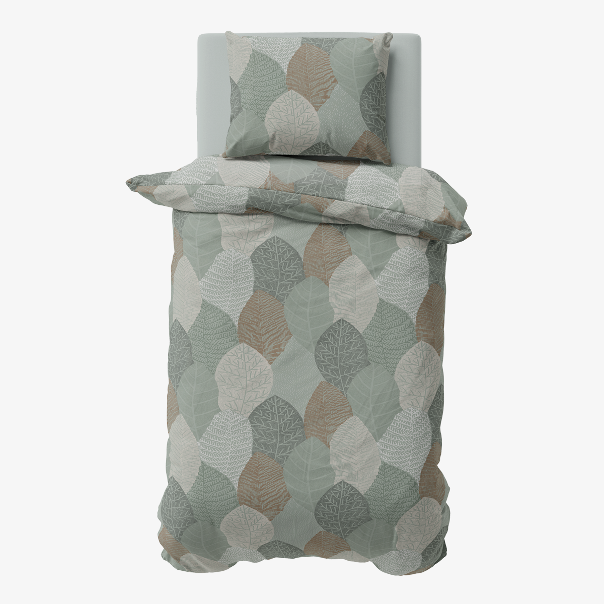 Спално бельо ФОРЕСТ, 100% Памук Ранфорс, 3 части