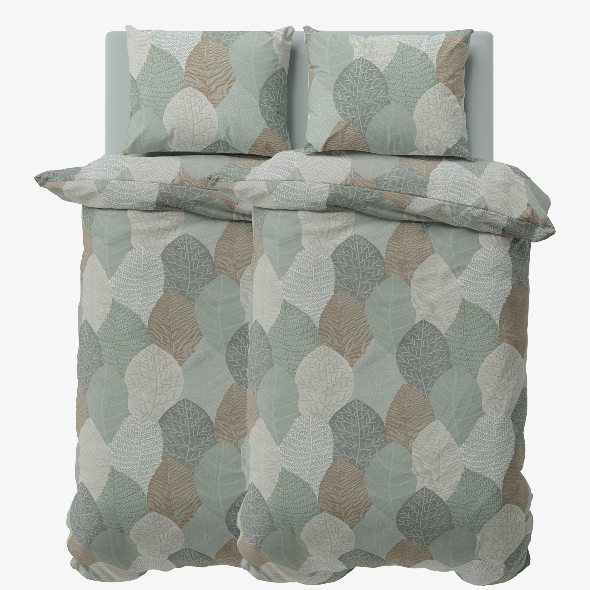 Спално бельо ФОРЕСТ, 100% Памук Ранфорс, 5 части