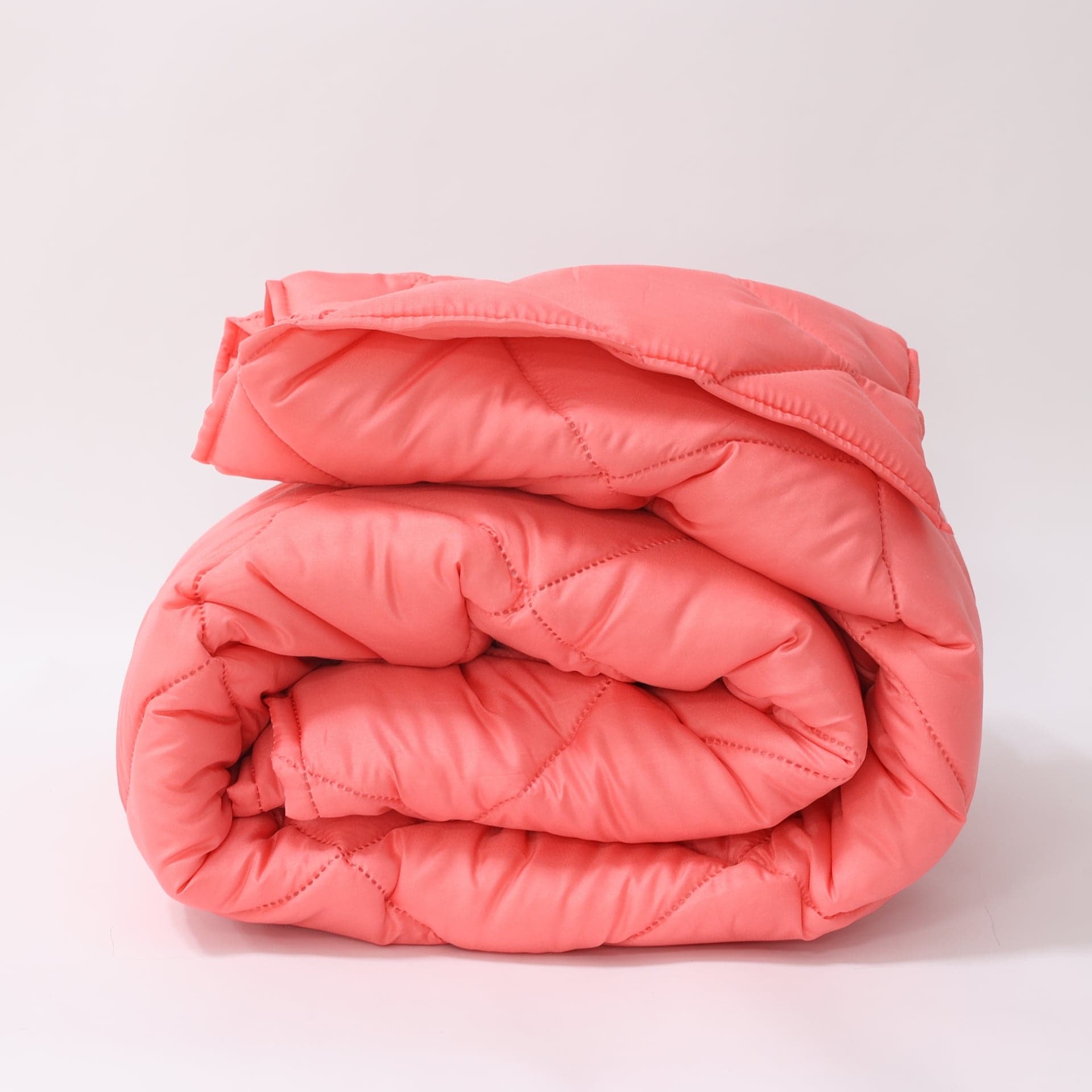 Лятна олекотена завивка за спалня Елинор Корал 200/210 см.