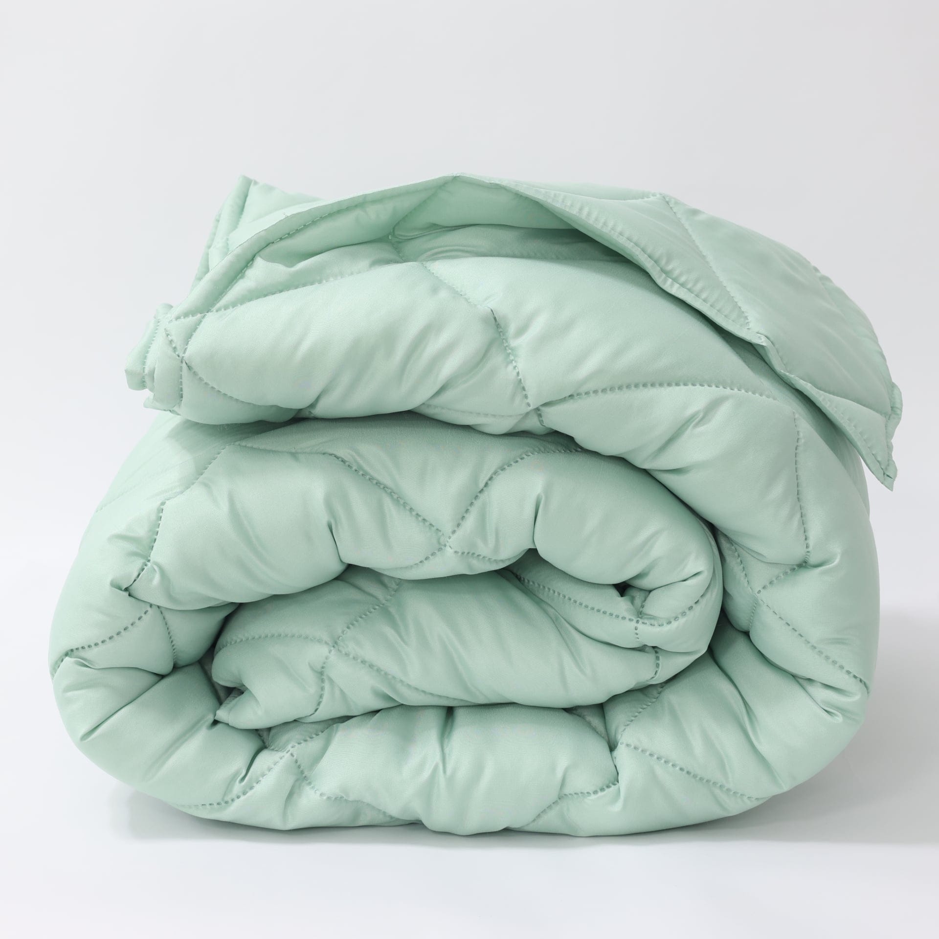 Лятна олекотена завивка за спалня Елинор Мента 200/210 см.