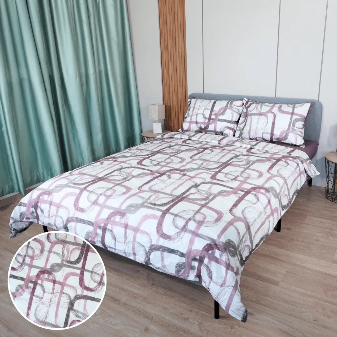 Спален комплект 4 части Нара за спалня от 100% памук Izidream