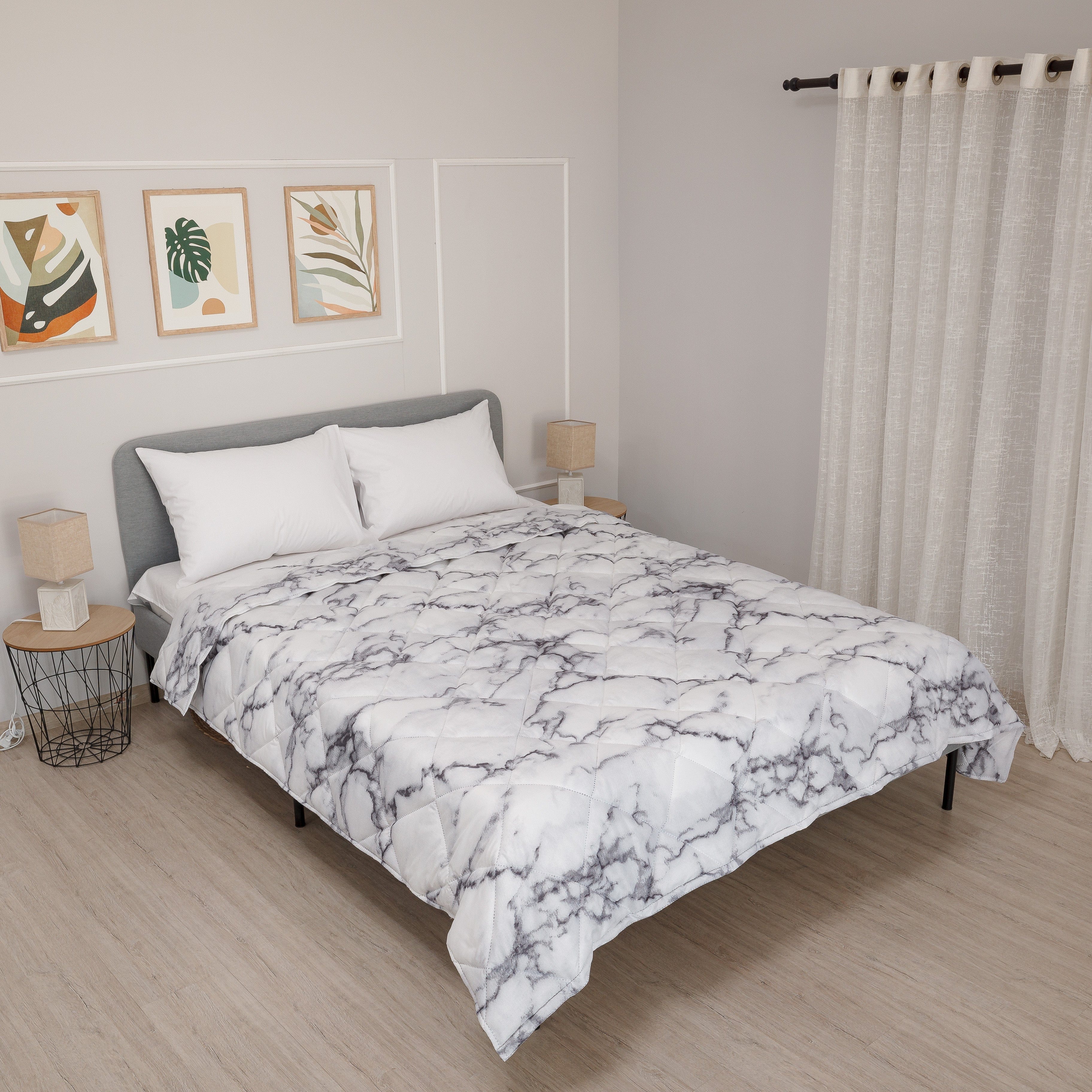 Лятна олекотена завивка за единично легло Шарлот 150/210 см.