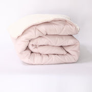 Олекотена завивка шерпа Коузи Бледо розова 150/210см