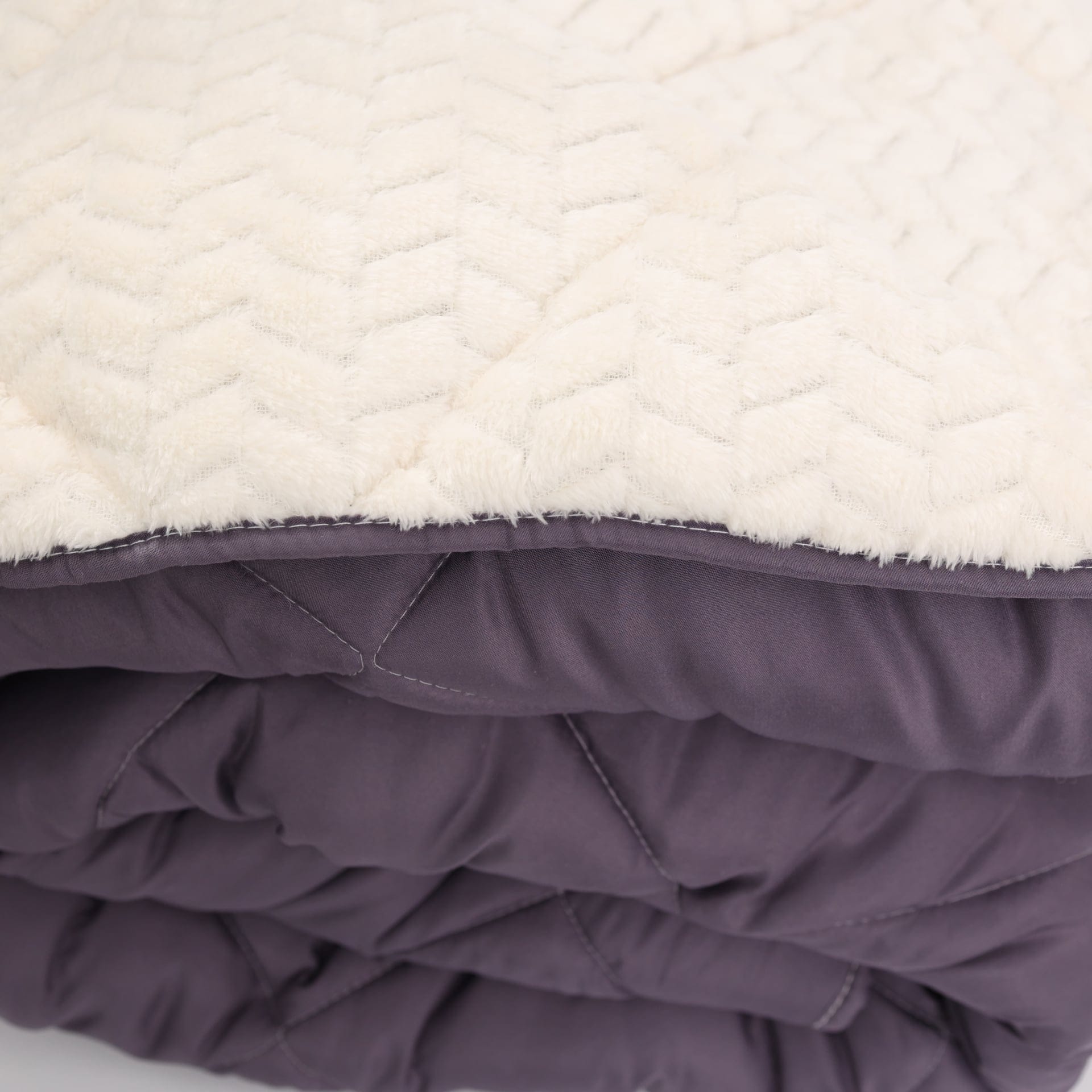 Олекотена завивка шерпа Коузи Индиго 150/210см