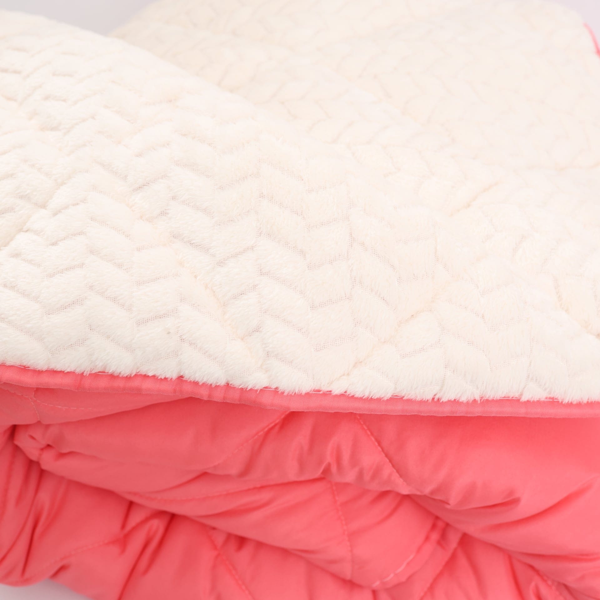 Олекотена завивка шерпа Коузи Корал 150/210см