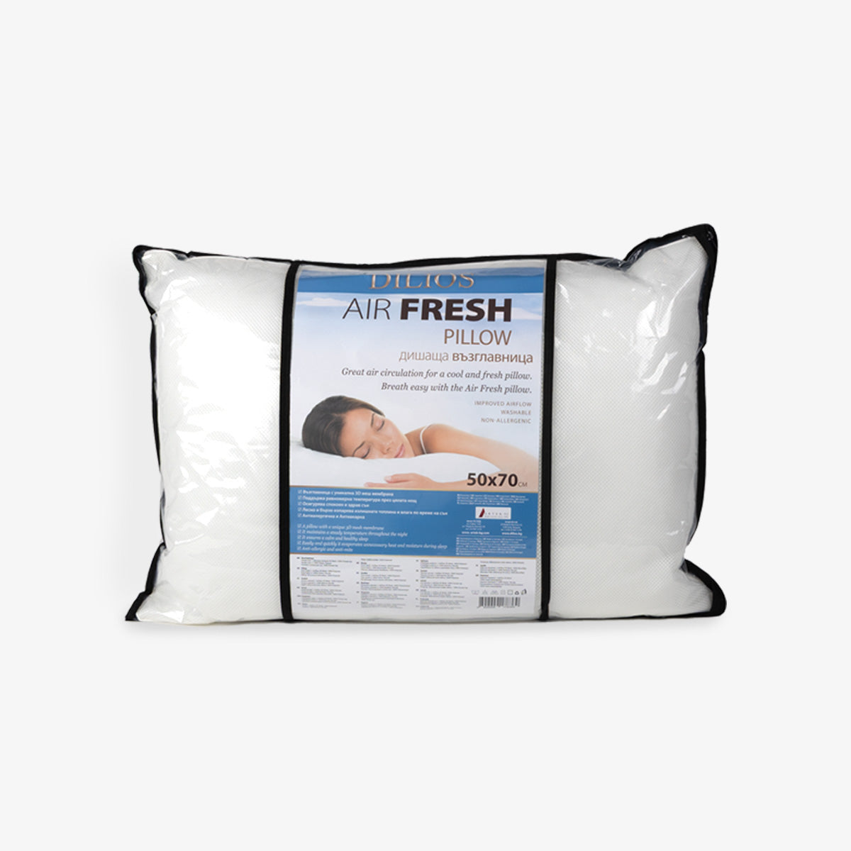 Дишаща Възглавница AIR FRESH с 3D MESH мембрана air fresh, 50/70 см