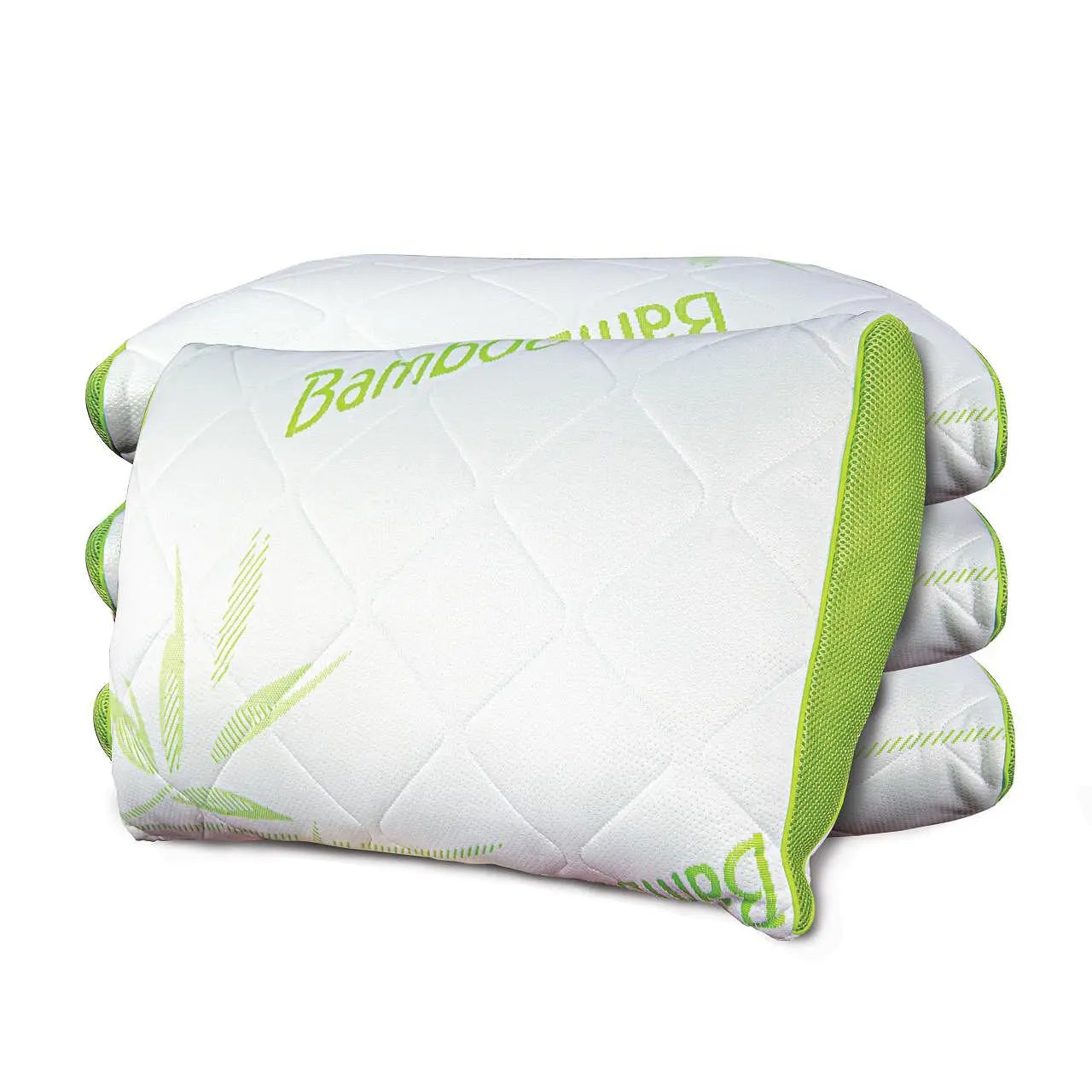 Комплект от четири броя възглавници с бамбук и силиконов пълнеж Бамбу 3D Izidream