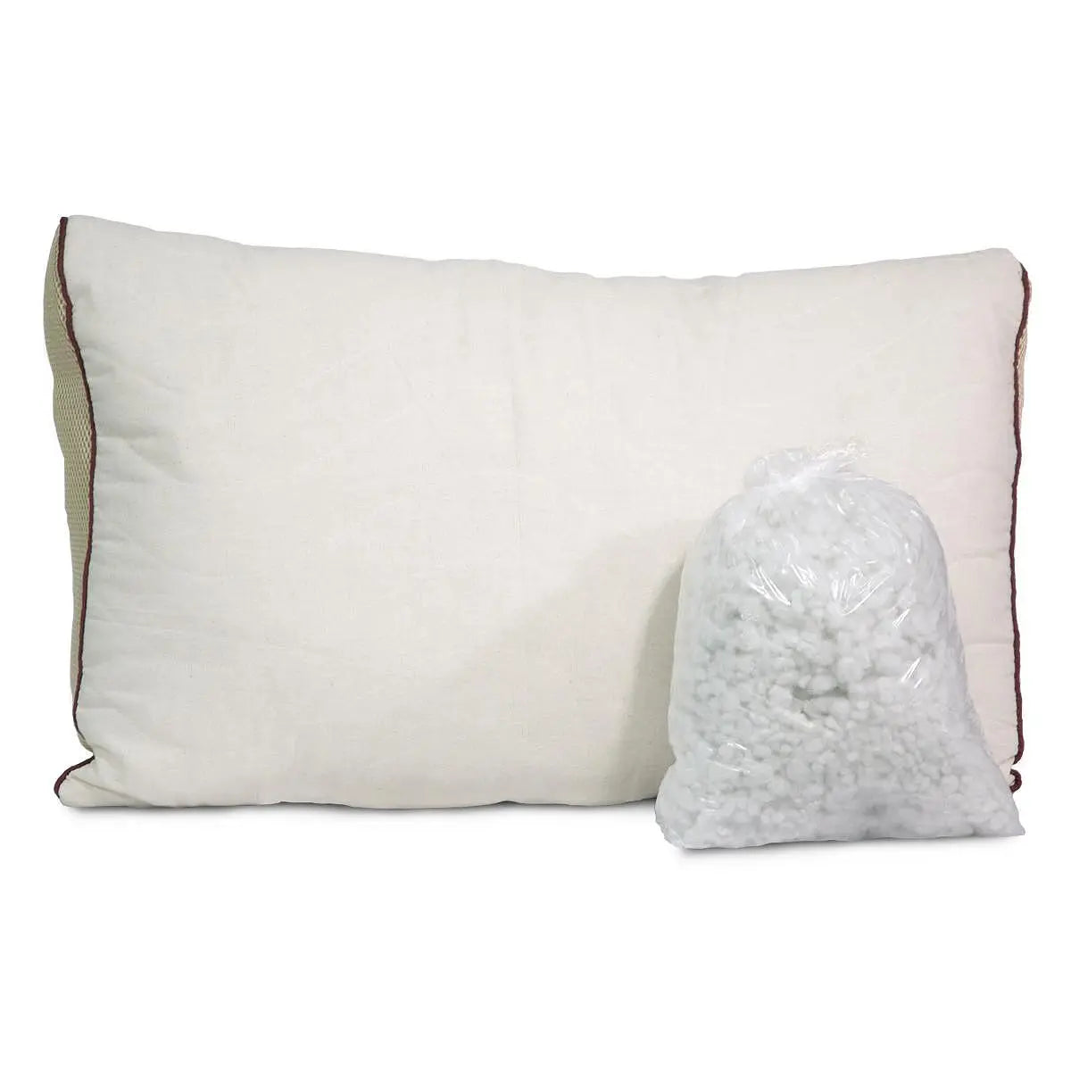 Възглавница Котън 3D с цип и допълнителен пълнеж Izidream