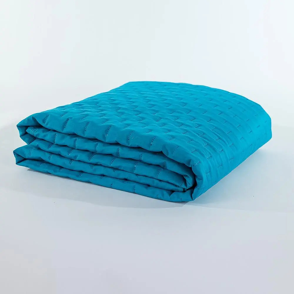 Шалте за спалня, единично легло или диван Казабланка Синьо Izidream