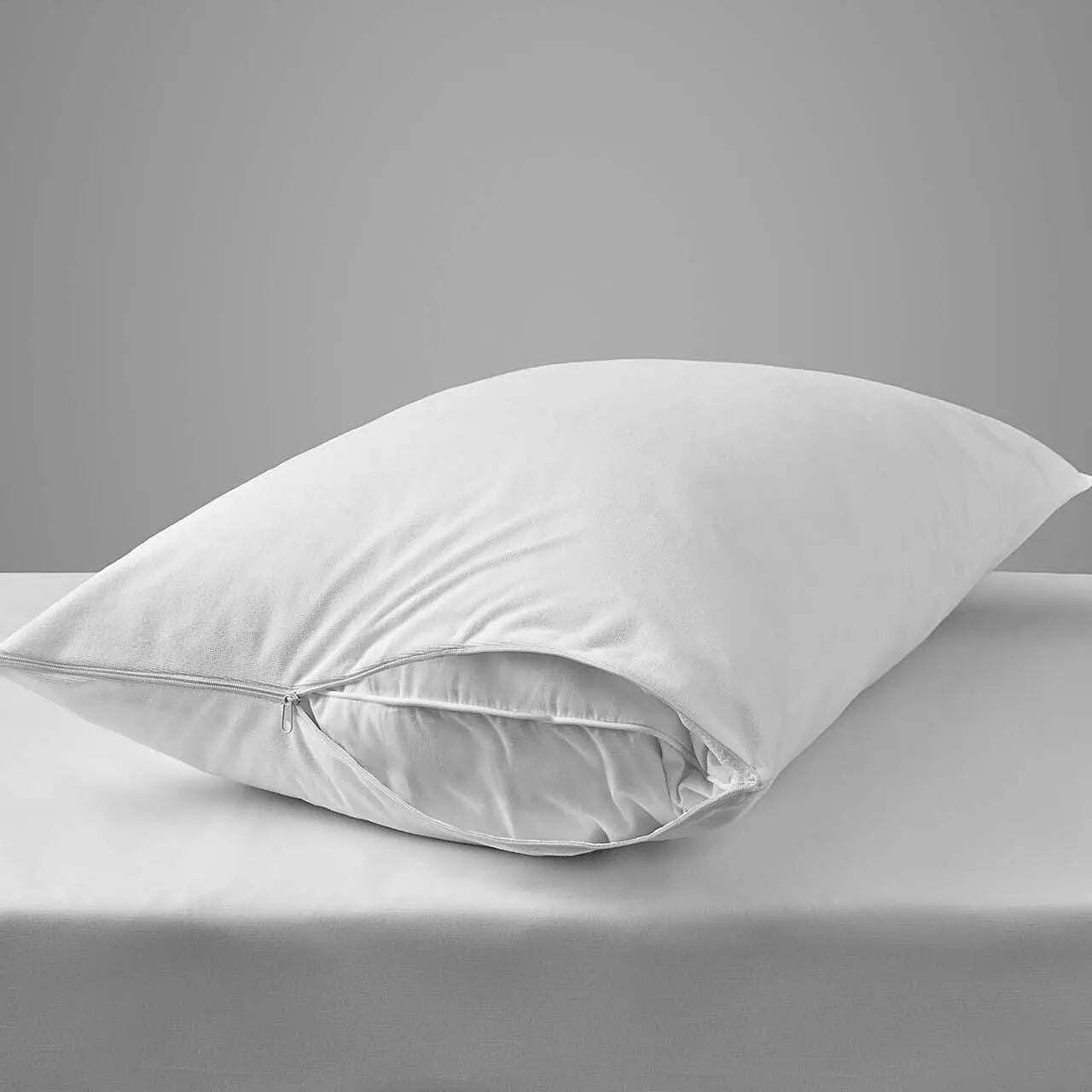 Непромокаем протектор за възглавница от 100% памук с цип Премиум Wesleep