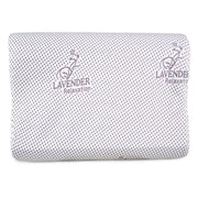 Лавендър - Възглавница за сън с ортопедично полиуретаново ядро, За спане по гръб или настрани, Свалящ се калъф за лесно пране Izidream