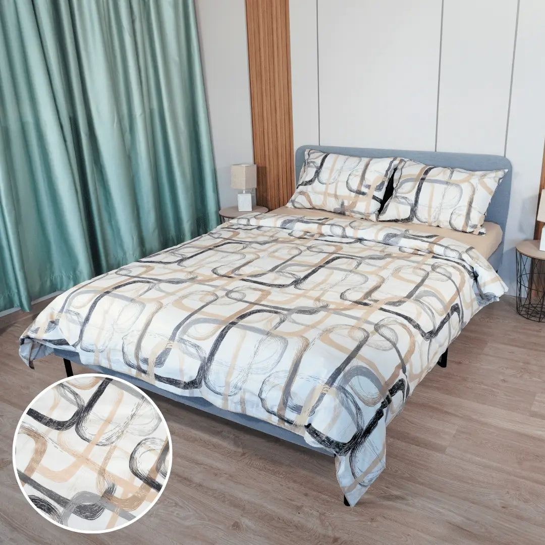 Спален комплект 4 части Рива за спалня от 100% памук Izidream