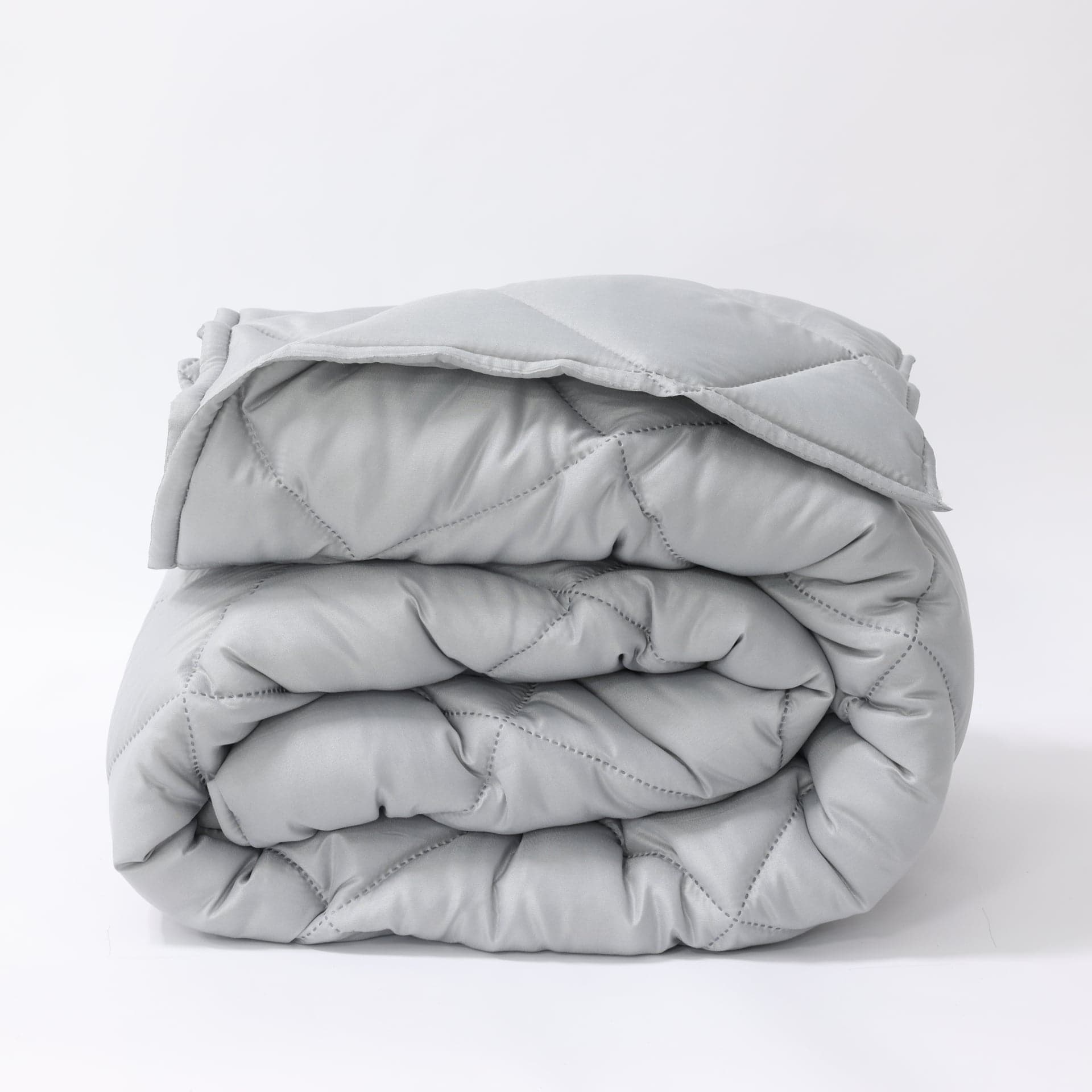 Лятна олекотена завивка за спалня Елинор Сиво 200/210 см.