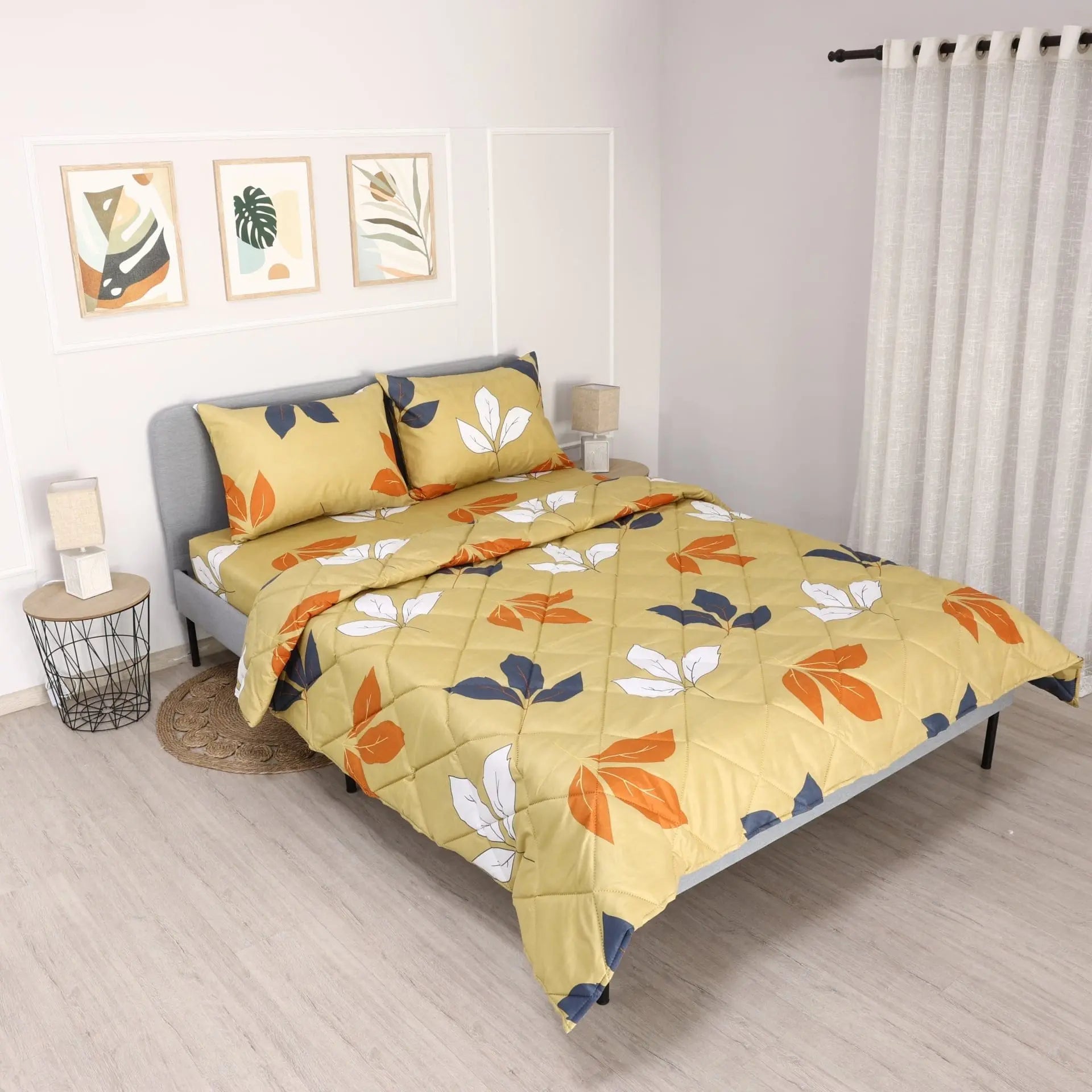 Двоен спален комплект с олекотена завивка Леа 180/210см Izidream