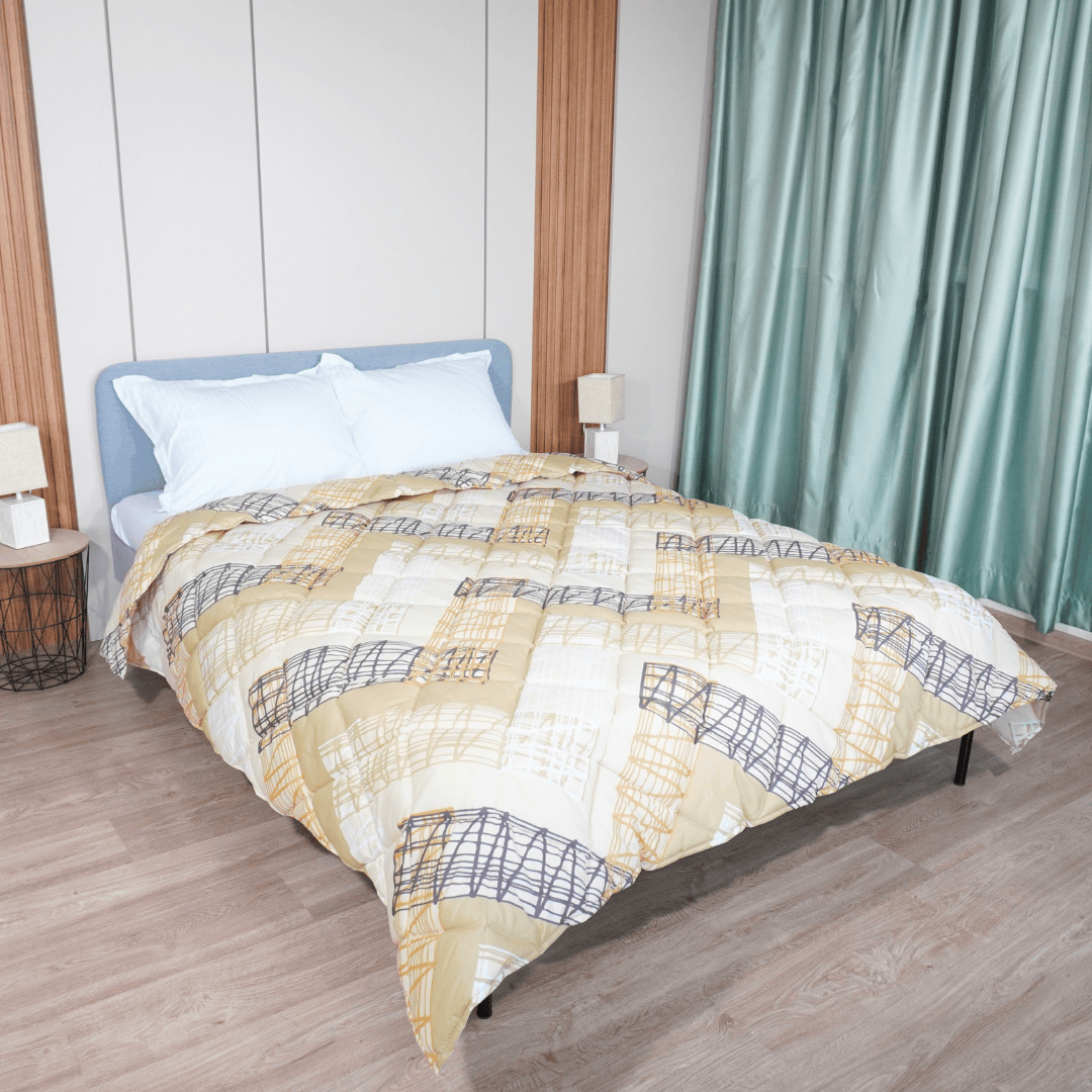 Зимна олекотена завивка за единично легло Валъри 150/210 см.